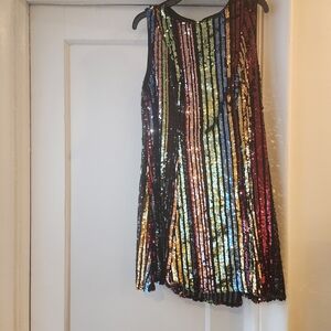 Torrid Black Sequin Dress